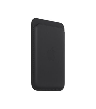 iPhone Leather Wallet Black - Image 2