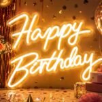 Happy Birthday Neon Sign